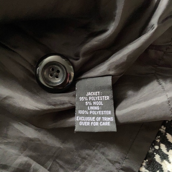 EUC houndstooth dressy coat - Picture 4 of 6